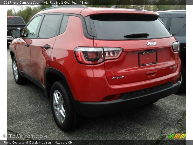 Redline 2 Coat Pearl / Black 2017 Jeep Compass Sport 4x4