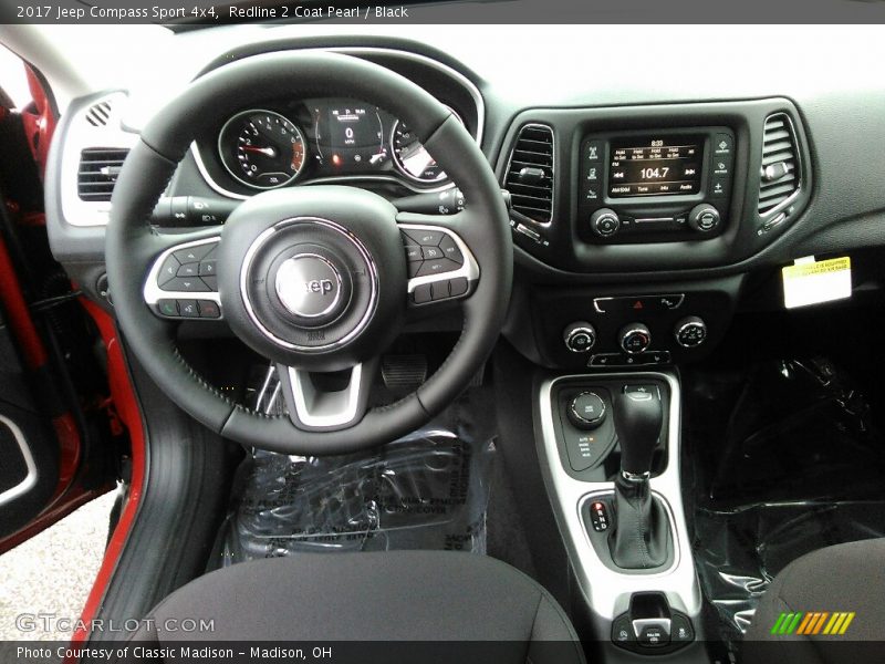 Dashboard of 2017 Compass Sport 4x4