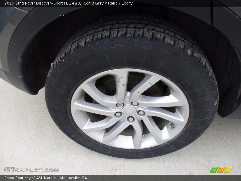 Corris Grey Metallic / Ebony 2016 Land Rover Discovery Sport HSE 4WD