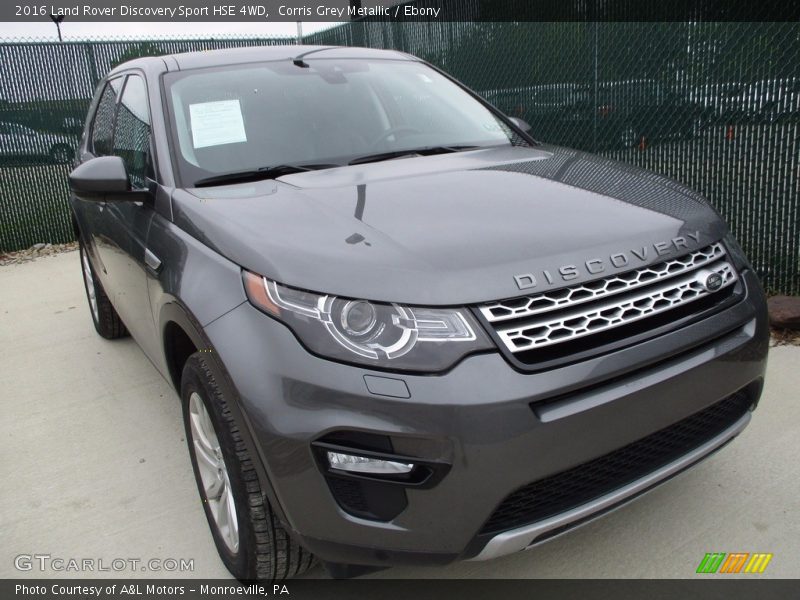 Corris Grey Metallic / Ebony 2016 Land Rover Discovery Sport HSE 4WD