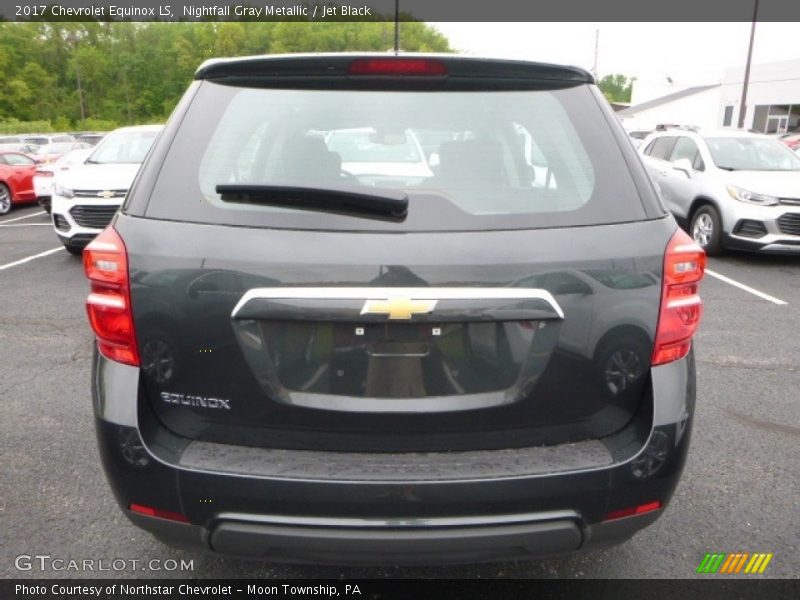 Nightfall Gray Metallic / Jet Black 2017 Chevrolet Equinox LS