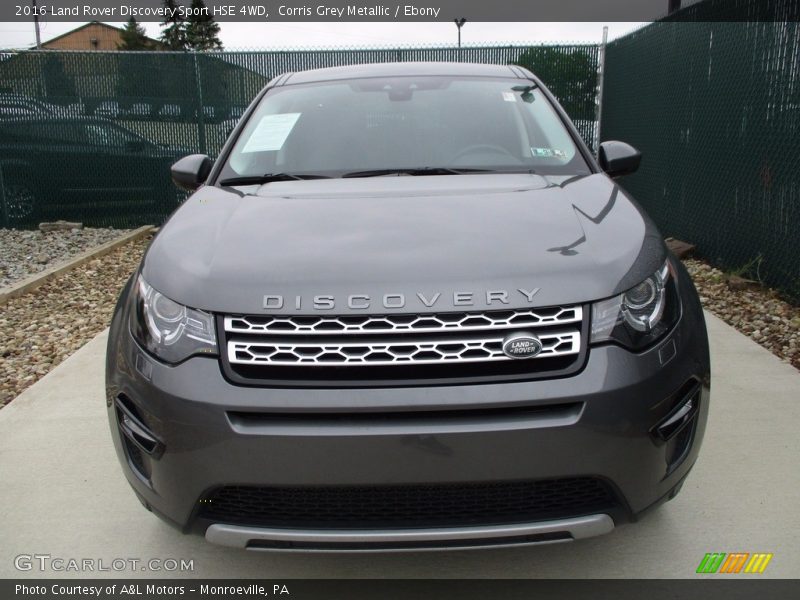 Corris Grey Metallic / Ebony 2016 Land Rover Discovery Sport HSE 4WD