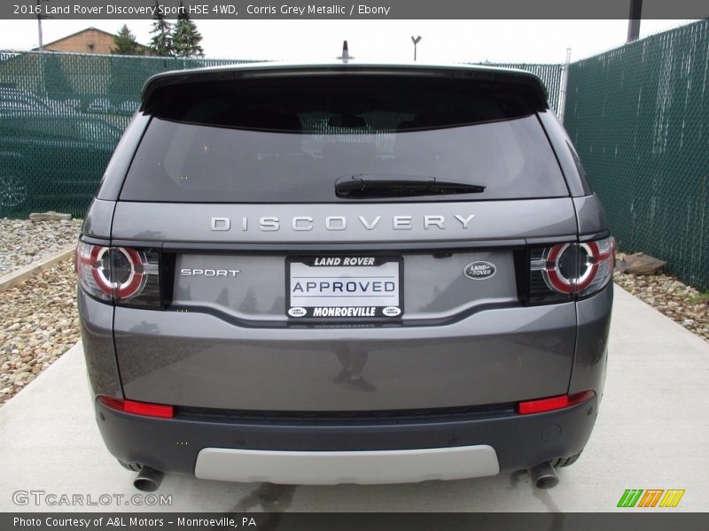 Corris Grey Metallic / Ebony 2016 Land Rover Discovery Sport HSE 4WD