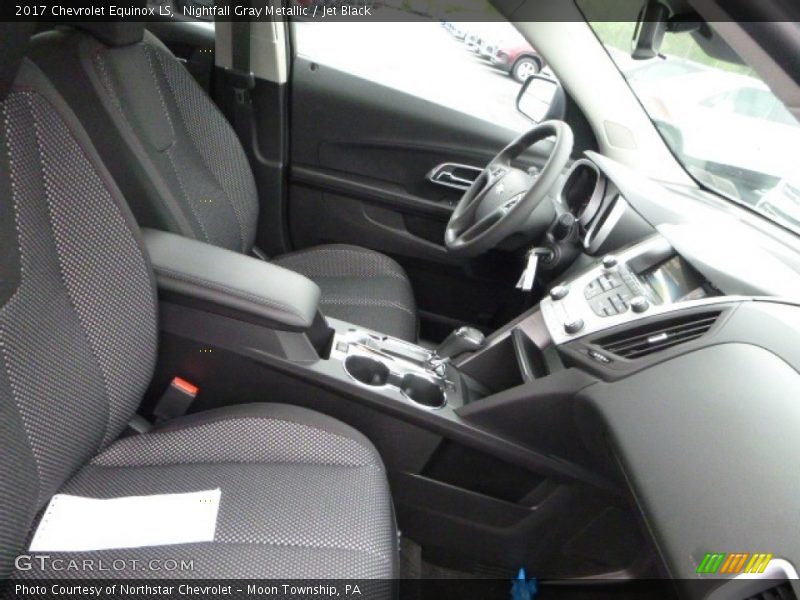 Nightfall Gray Metallic / Jet Black 2017 Chevrolet Equinox LS