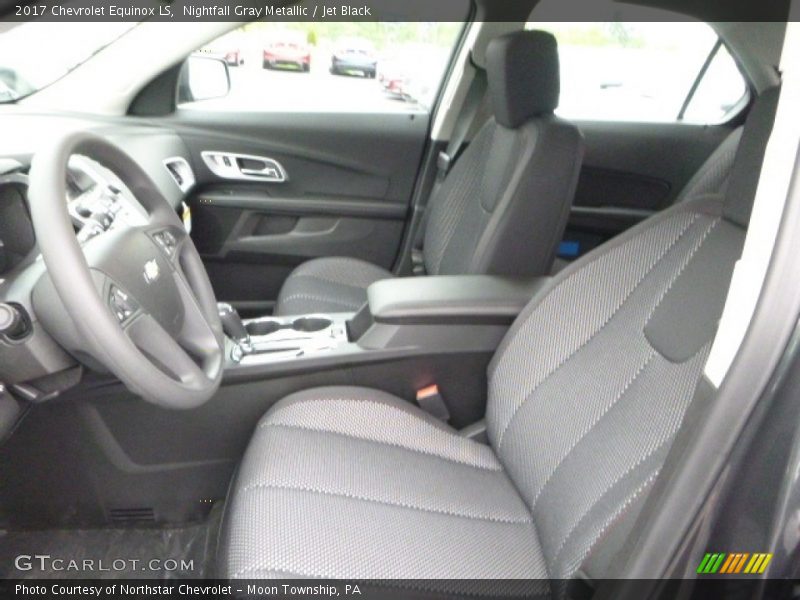 Nightfall Gray Metallic / Jet Black 2017 Chevrolet Equinox LS