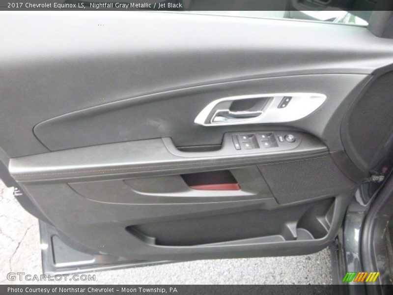Nightfall Gray Metallic / Jet Black 2017 Chevrolet Equinox LS