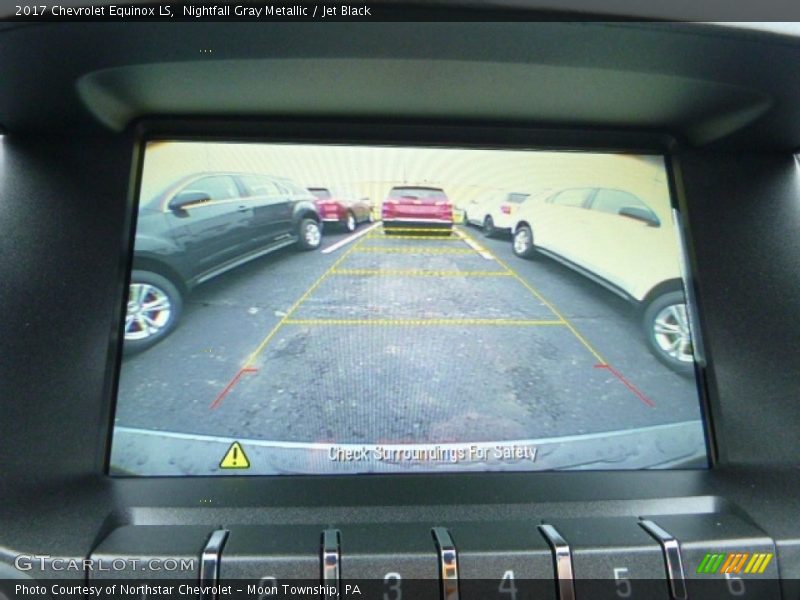 Nightfall Gray Metallic / Jet Black 2017 Chevrolet Equinox LS