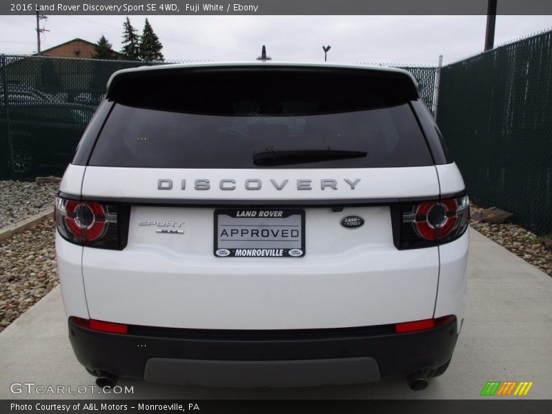 Fuji White / Ebony 2016 Land Rover Discovery Sport SE 4WD