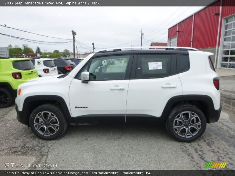  2017 Renegade Limited 4x4 Alpine White