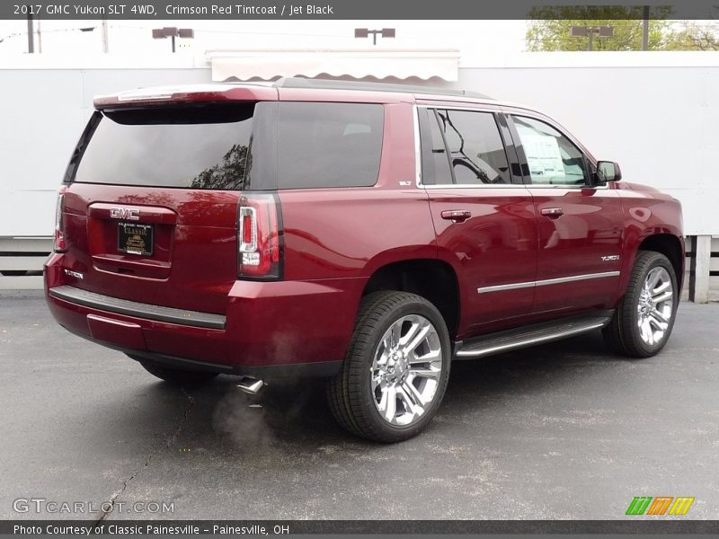 Crimson Red Tintcoat / Jet Black 2017 GMC Yukon SLT 4WD