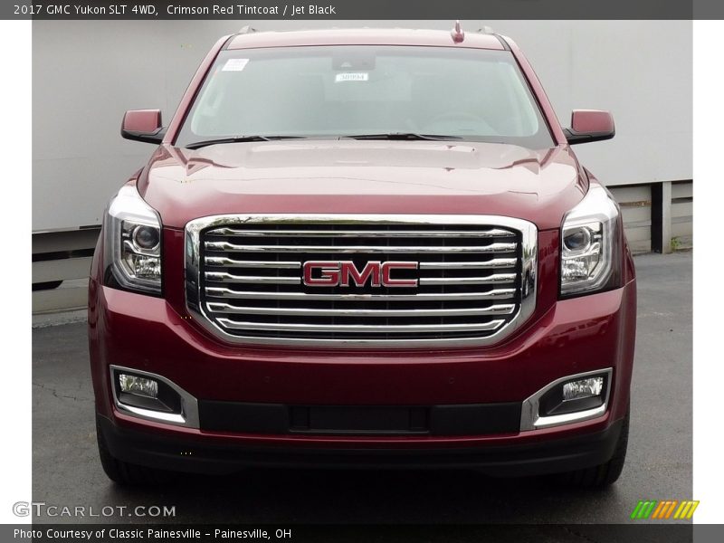 Crimson Red Tintcoat / Jet Black 2017 GMC Yukon SLT 4WD