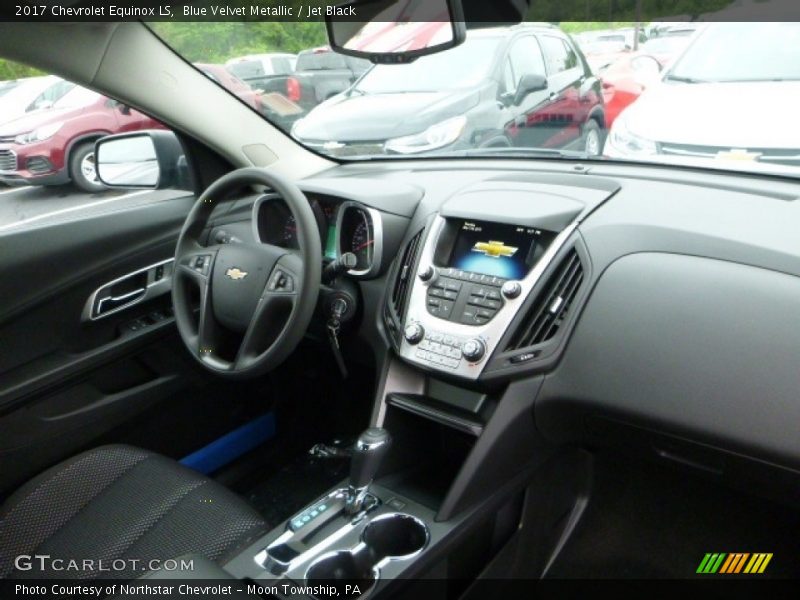 Blue Velvet Metallic / Jet Black 2017 Chevrolet Equinox LS