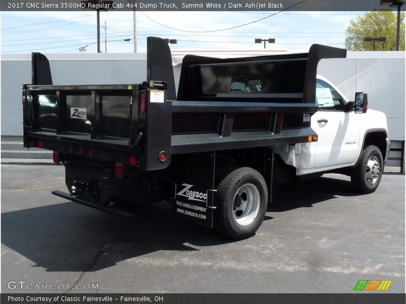Summit White / Dark Ash/Jet Black 2017 GMC Sierra 3500HD Regular Cab 4x4 Dump Truck