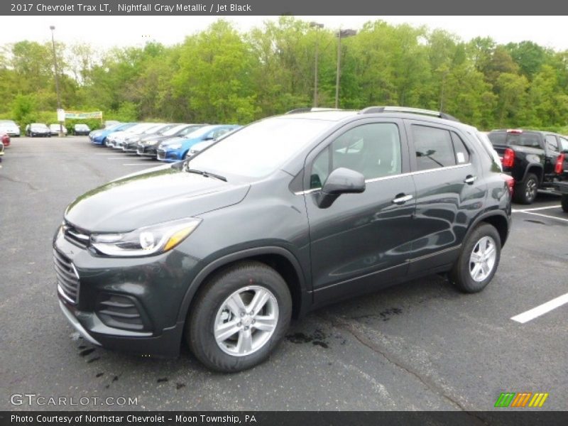 Nightfall Gray Metallic / Jet Black 2017 Chevrolet Trax LT