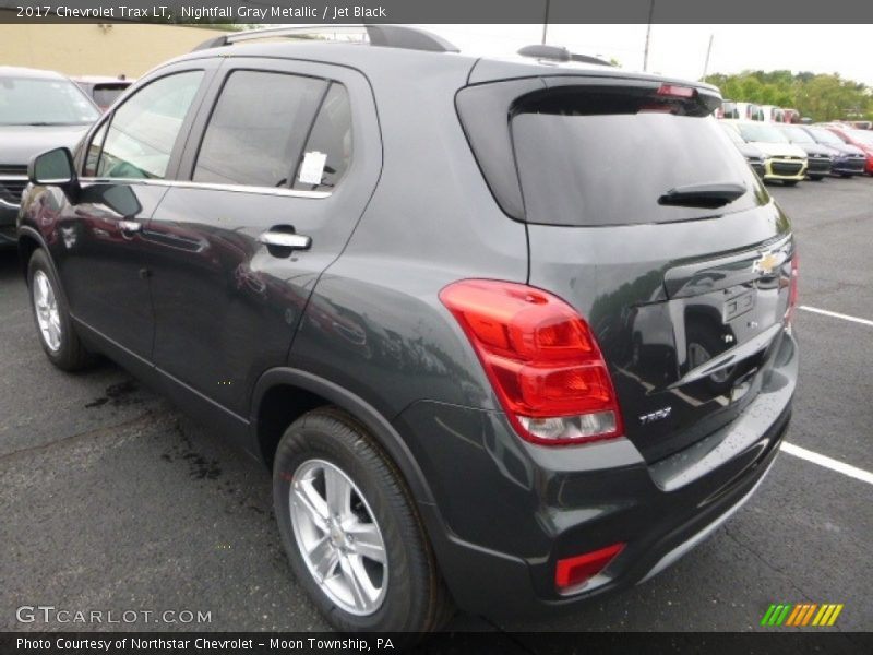 Nightfall Gray Metallic / Jet Black 2017 Chevrolet Trax LT