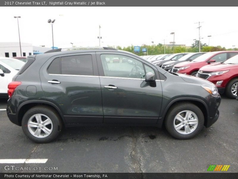 Nightfall Gray Metallic / Jet Black 2017 Chevrolet Trax LT