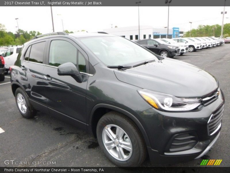 Nightfall Gray Metallic / Jet Black 2017 Chevrolet Trax LT