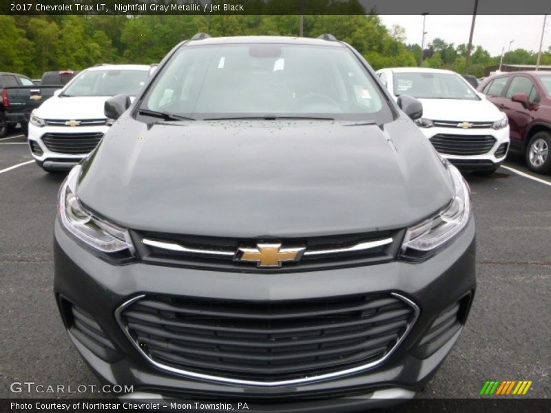 Nightfall Gray Metallic / Jet Black 2017 Chevrolet Trax LT