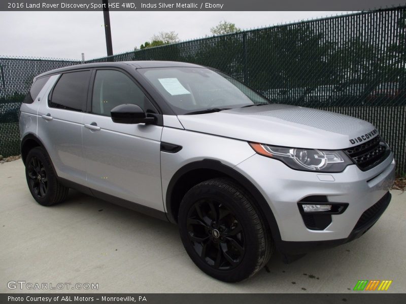 Indus Silver Metallic / Ebony 2016 Land Rover Discovery Sport HSE 4WD