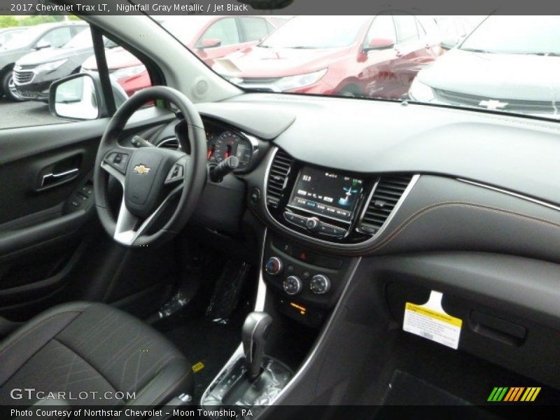 Nightfall Gray Metallic / Jet Black 2017 Chevrolet Trax LT