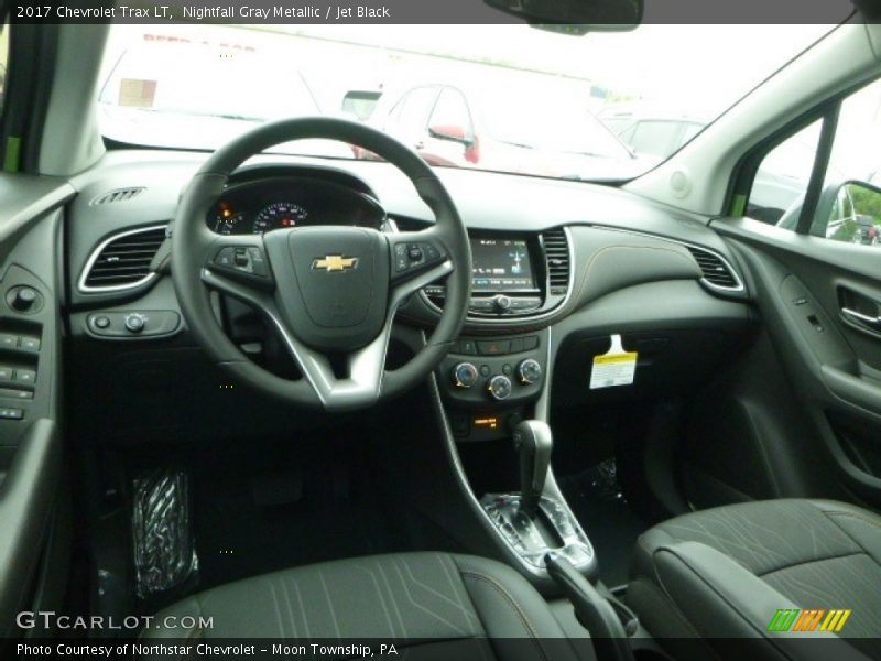 Nightfall Gray Metallic / Jet Black 2017 Chevrolet Trax LT
