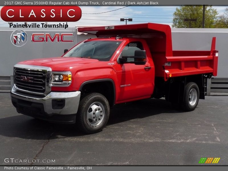 Cardinal Red / Dark Ash/Jet Black 2017 GMC Sierra 3500HD Regular Cab 4x4 Dump Truck