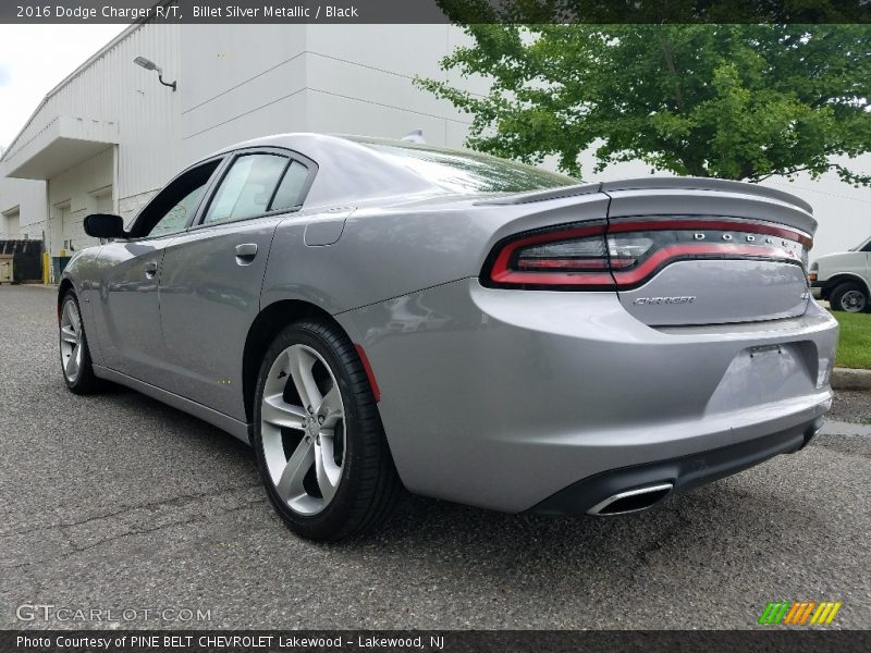 Billet Silver Metallic / Black 2016 Dodge Charger R/T