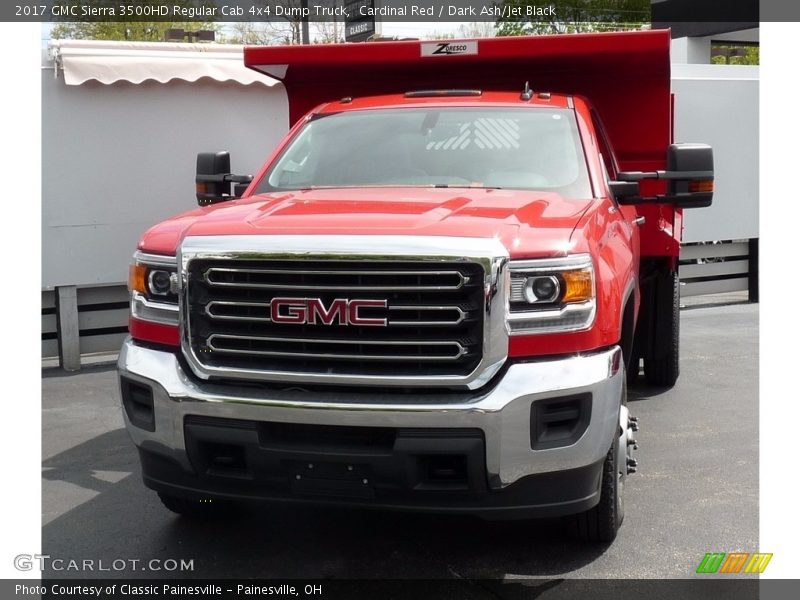 Cardinal Red / Dark Ash/Jet Black 2017 GMC Sierra 3500HD Regular Cab 4x4 Dump Truck