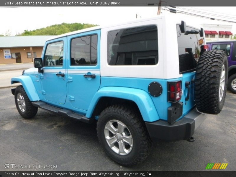 Chief Blue / Black 2017 Jeep Wrangler Unlimited Chief Edition 4x4