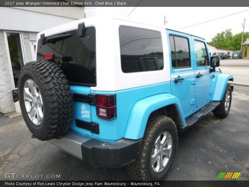 Chief Blue / Black 2017 Jeep Wrangler Unlimited Chief Edition 4x4