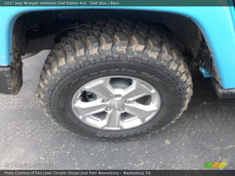 Chief Blue / Black 2017 Jeep Wrangler Unlimited Chief Edition 4x4
