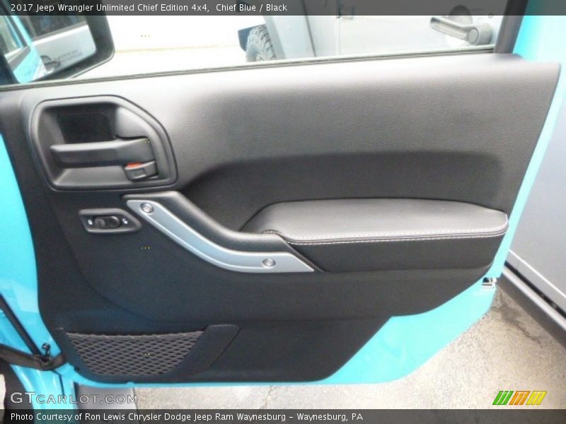 Chief Blue / Black 2017 Jeep Wrangler Unlimited Chief Edition 4x4