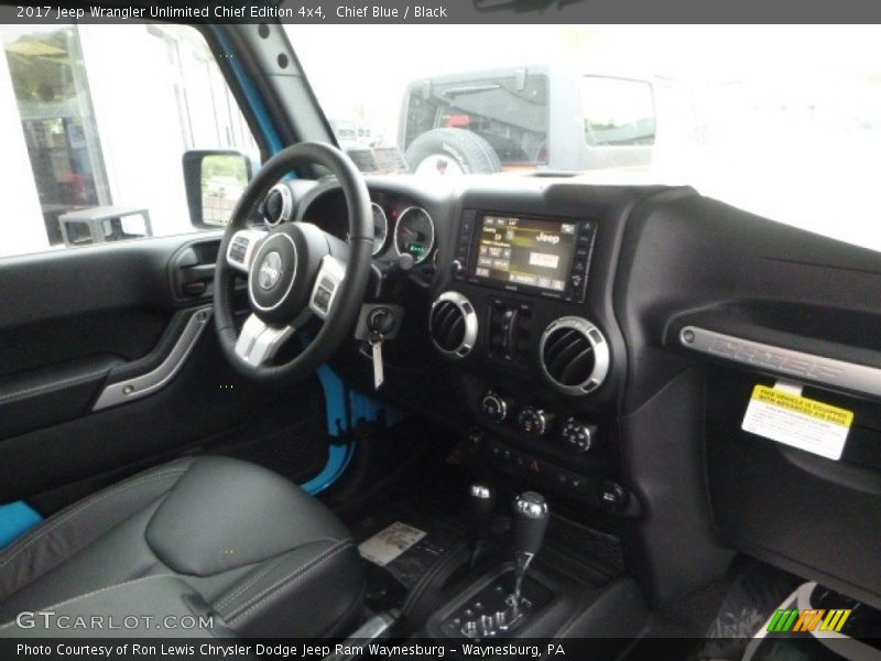 Chief Blue / Black 2017 Jeep Wrangler Unlimited Chief Edition 4x4