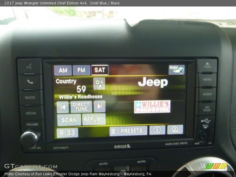 Chief Blue / Black 2017 Jeep Wrangler Unlimited Chief Edition 4x4