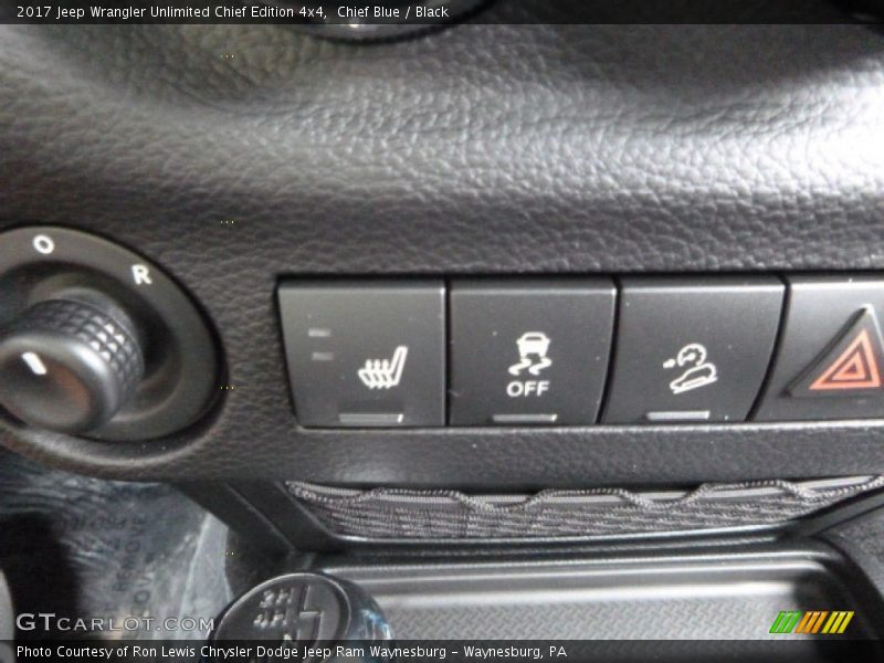 Chief Blue / Black 2017 Jeep Wrangler Unlimited Chief Edition 4x4