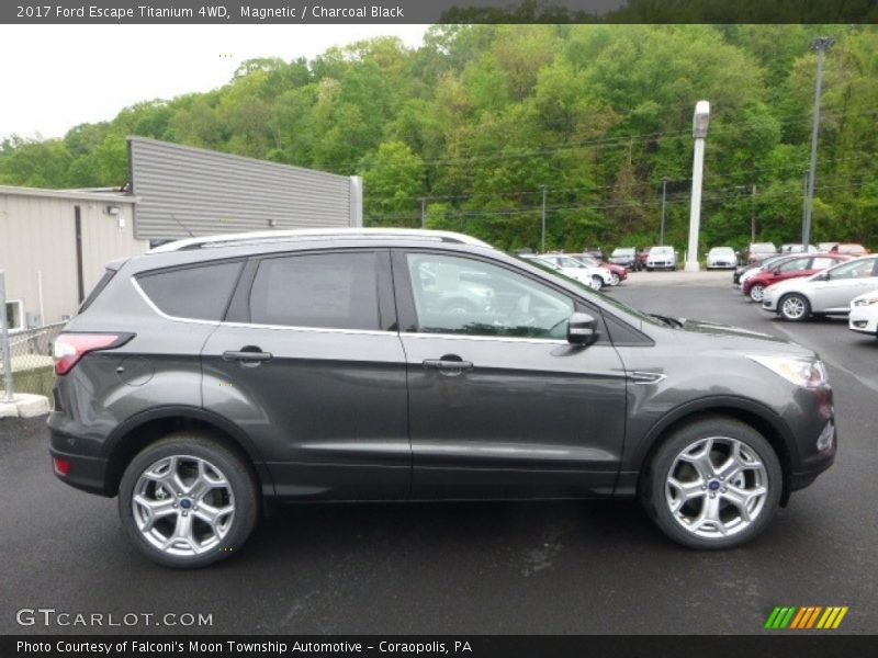 Magnetic / Charcoal Black 2017 Ford Escape Titanium 4WD