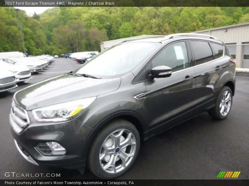 Magnetic / Charcoal Black 2017 Ford Escape Titanium 4WD