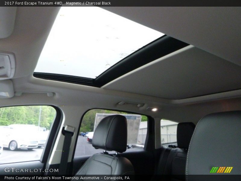 Magnetic / Charcoal Black 2017 Ford Escape Titanium 4WD