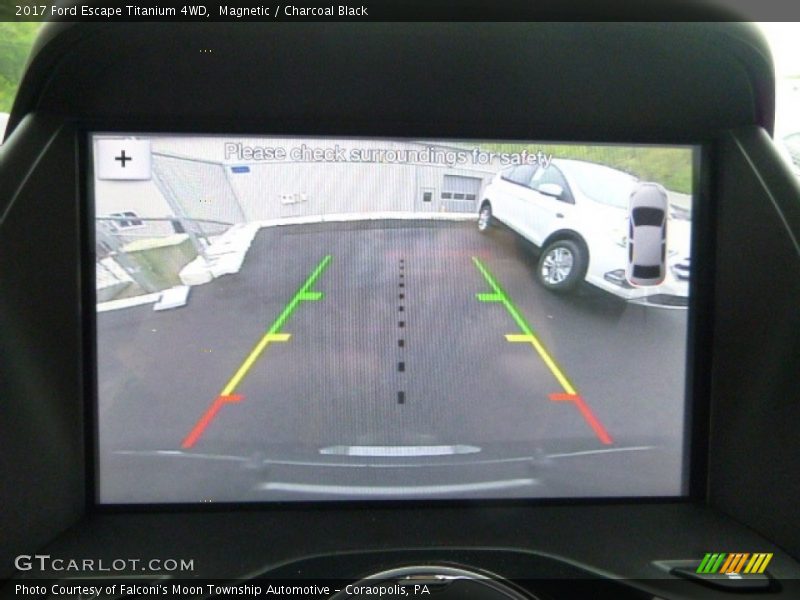 Magnetic / Charcoal Black 2017 Ford Escape Titanium 4WD