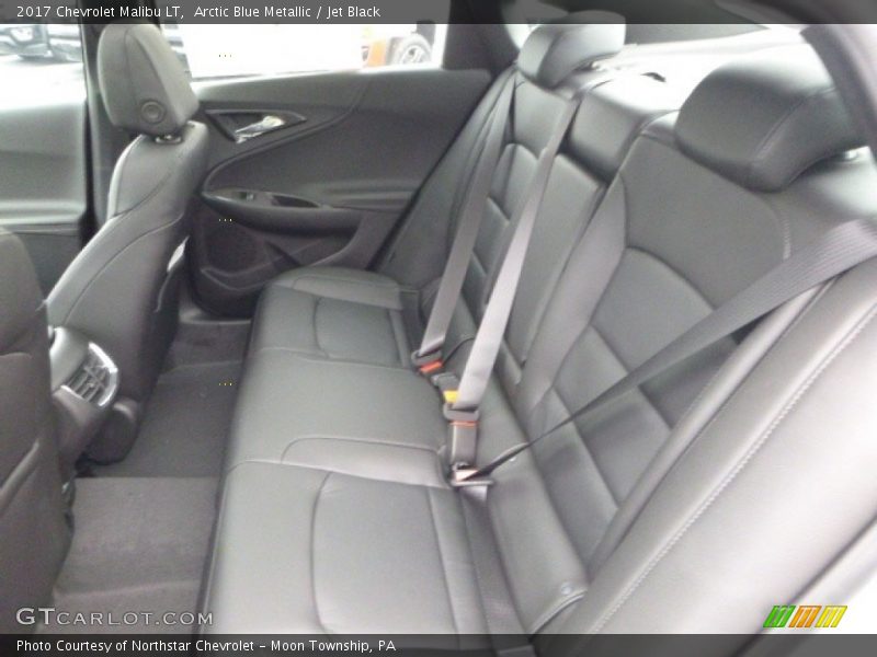 Arctic Blue Metallic / Jet Black 2017 Chevrolet Malibu LT