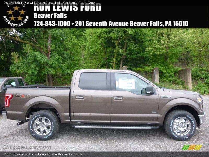 Caribou / Earth Gray 2017 Ford F150 XLT SuperCrew 4x4