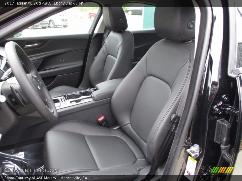 Front Seat of 2017 XE 20d AWD