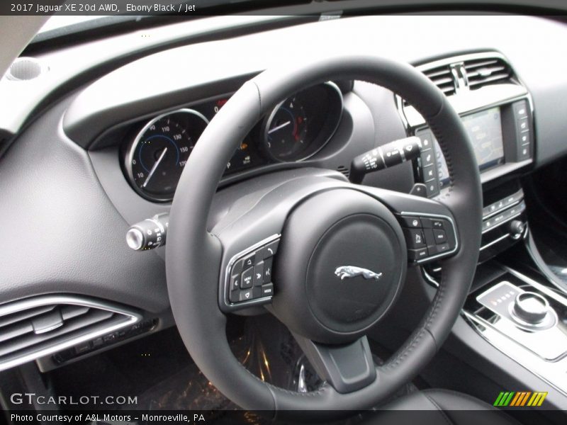  2017 XE 20d AWD Steering Wheel