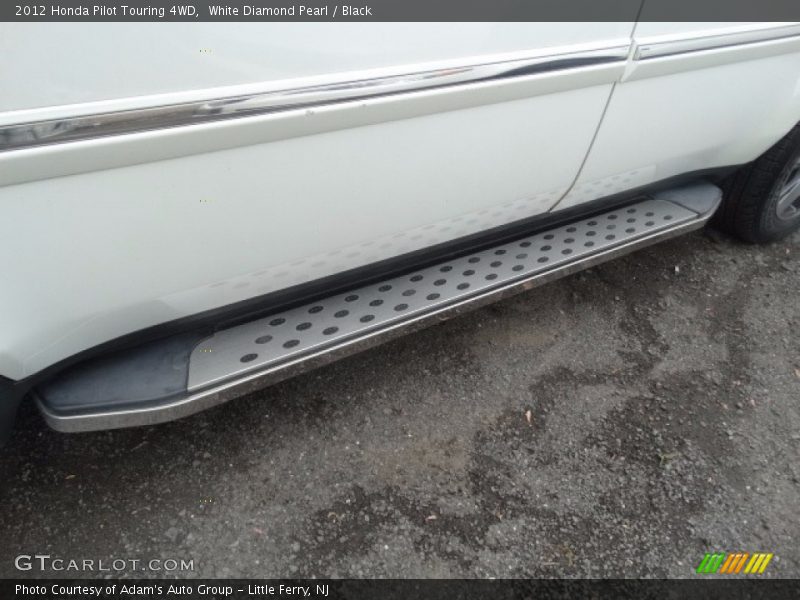 White Diamond Pearl / Black 2012 Honda Pilot Touring 4WD