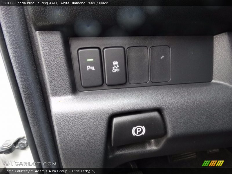White Diamond Pearl / Black 2012 Honda Pilot Touring 4WD
