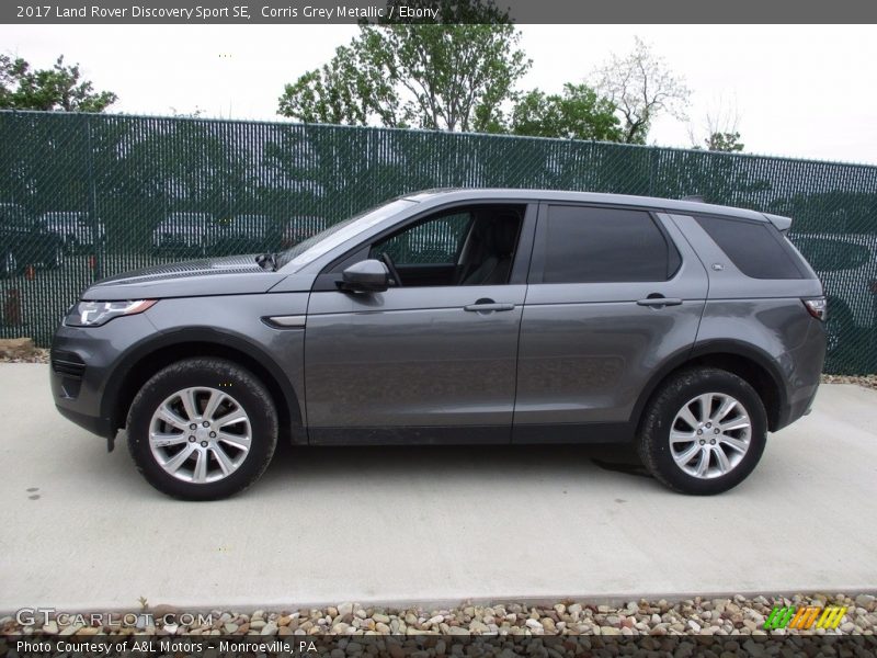 Corris Grey Metallic / Ebony 2017 Land Rover Discovery Sport SE