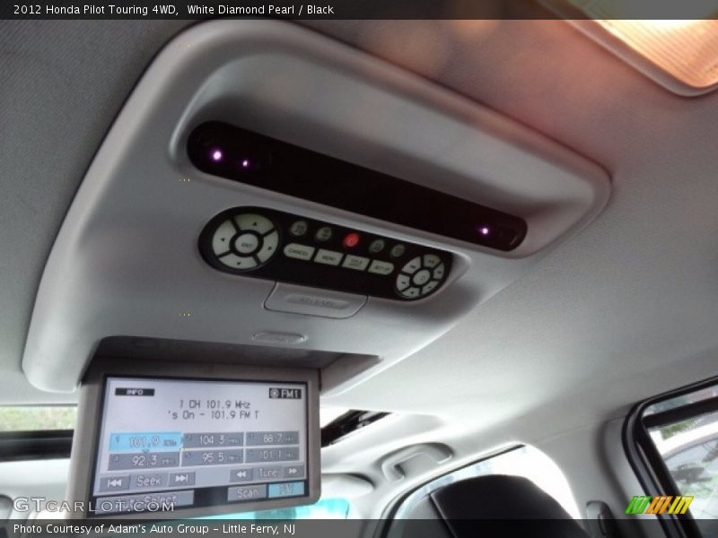 White Diamond Pearl / Black 2012 Honda Pilot Touring 4WD