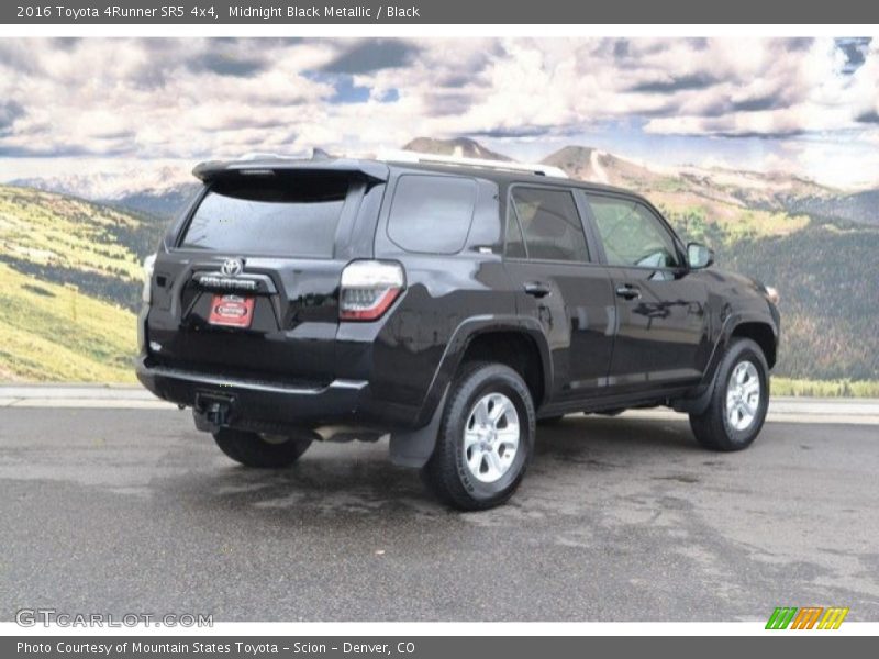 Midnight Black Metallic / Black 2016 Toyota 4Runner SR5 4x4