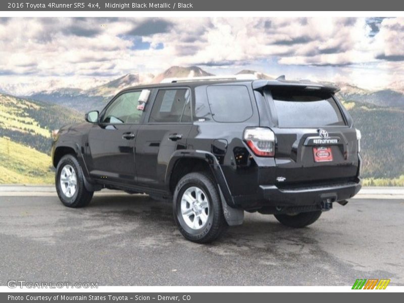 Midnight Black Metallic / Black 2016 Toyota 4Runner SR5 4x4