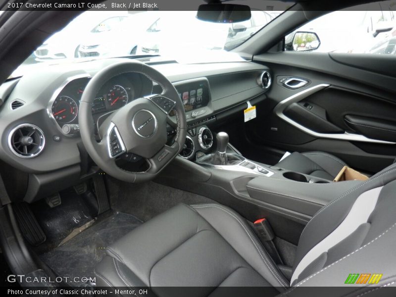  2017 Camaro LT Coupe Jet Black Interior